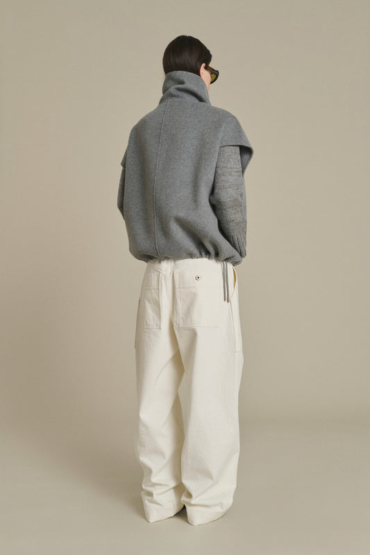 Blouson Juno - Gris Clair - Laine - Femme