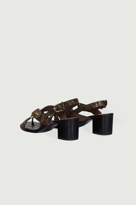 SANDALES FLORENTINE PYTHON