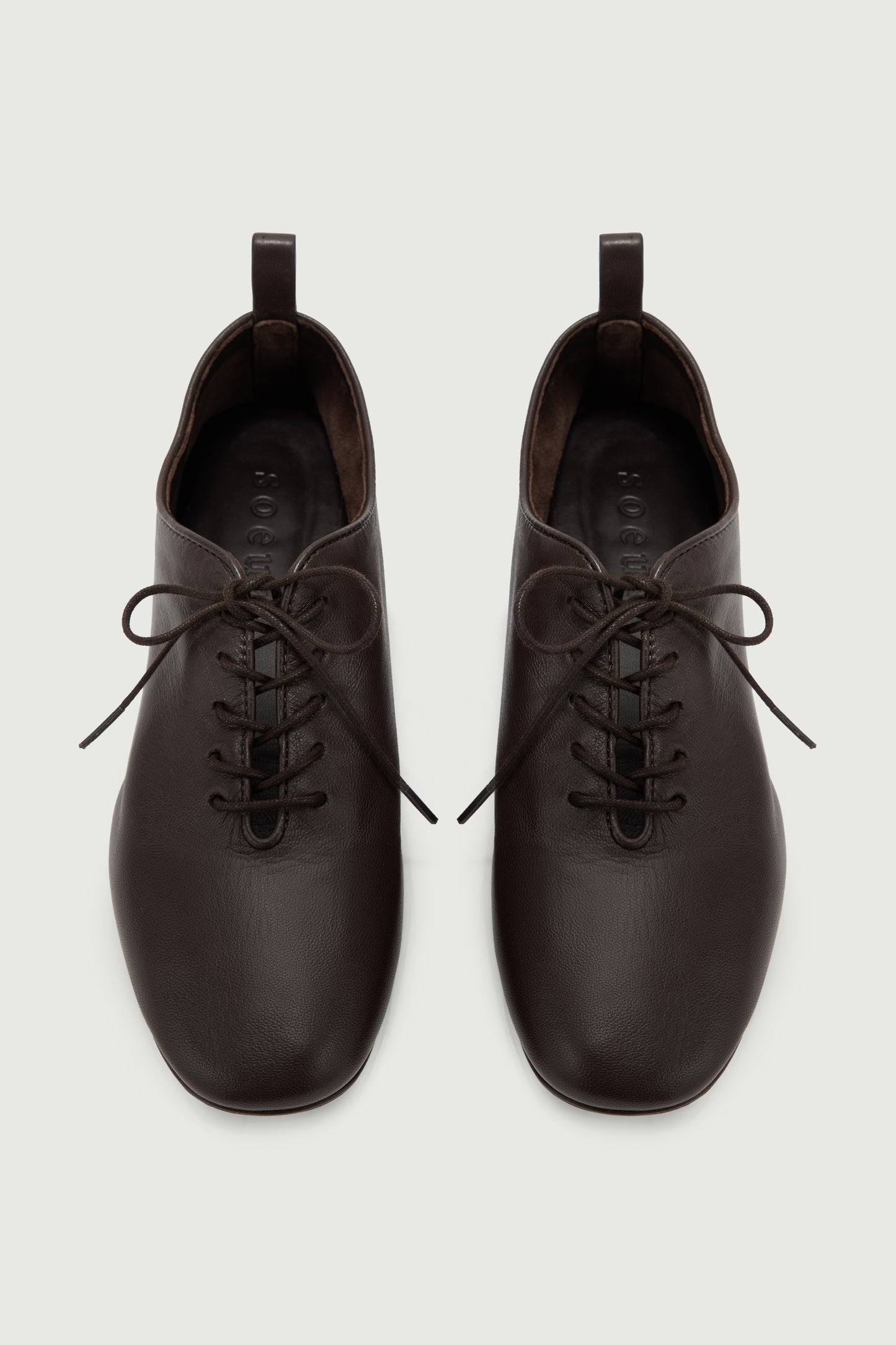Derbies Orso - Marron Chaud - Cuir - Femme