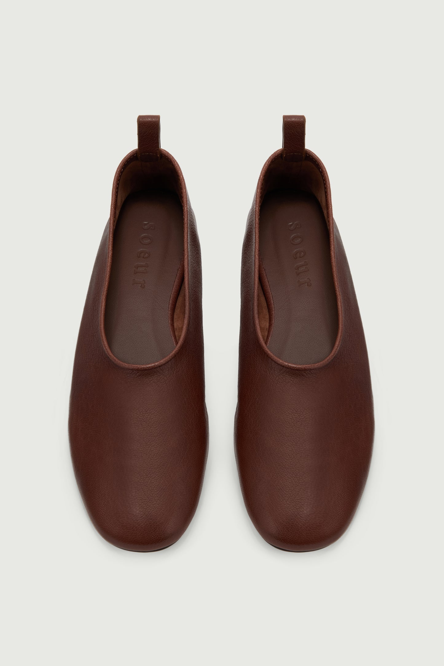 Ballerines Bala - Cognac - Cuir - Femme