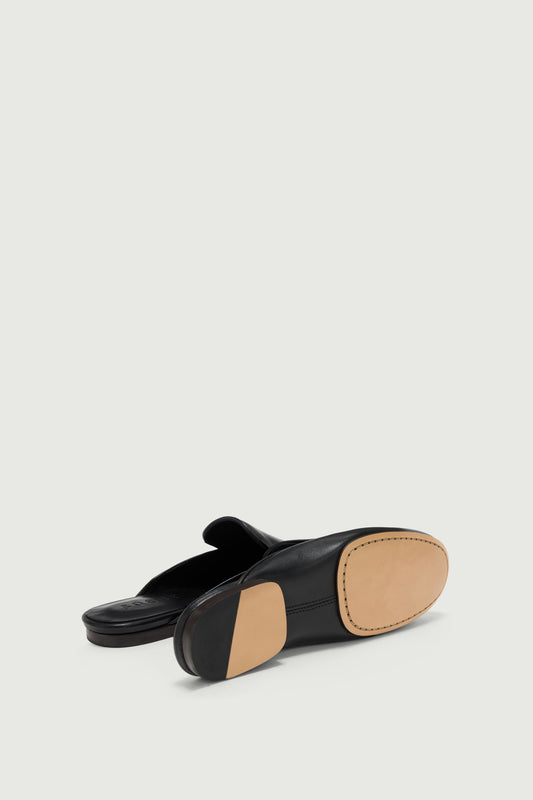Mules Antonine - Noir - Cuir - Femme