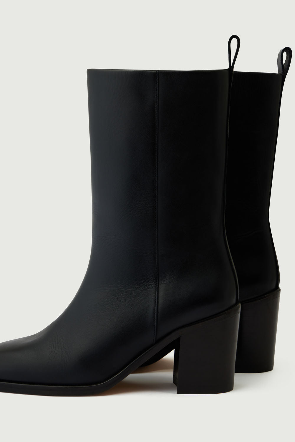 Bottines Cara - Noir - Cuir - Femme vue 6