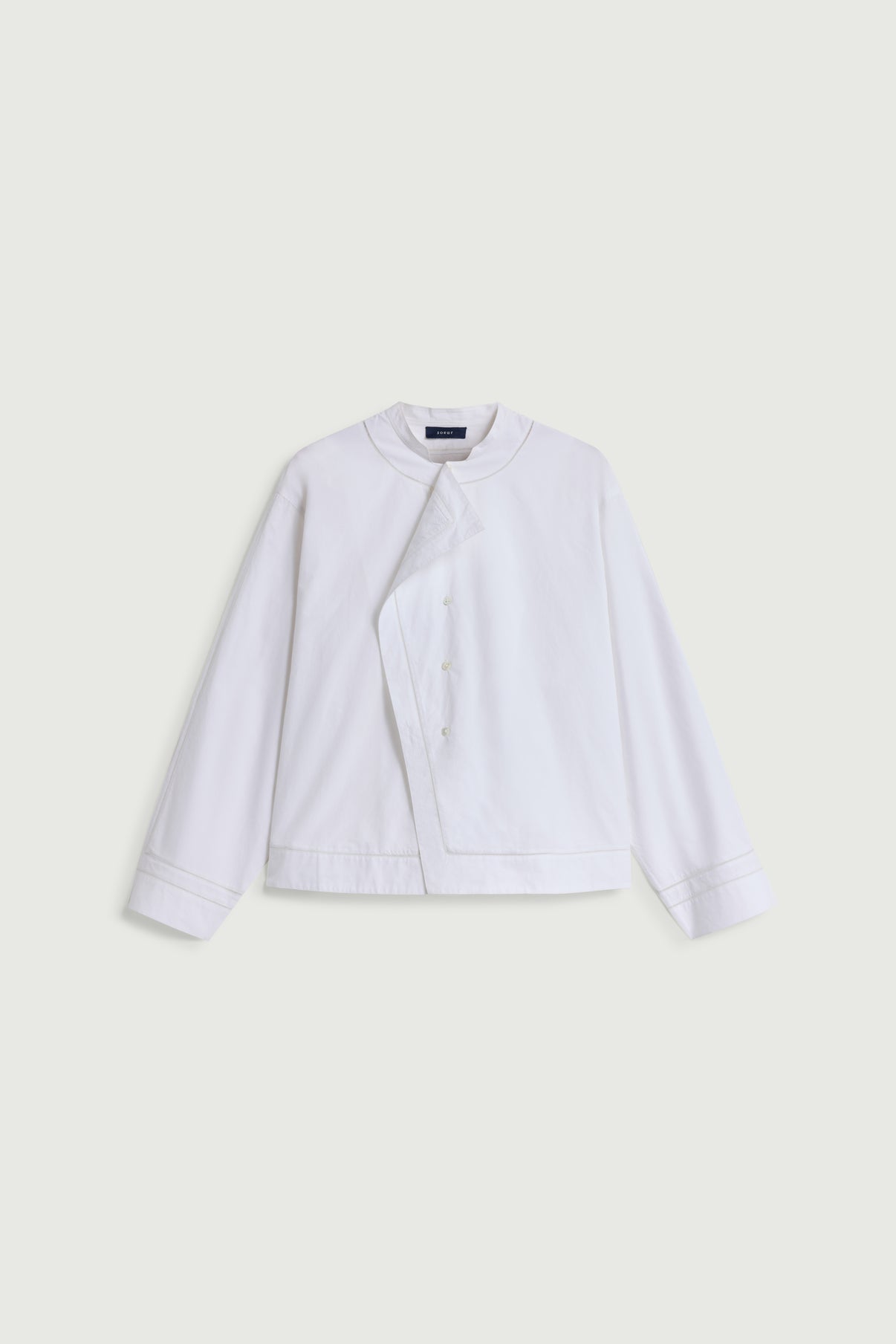 Blouse Lorraine - Blanc - Coton - Femme vue 6