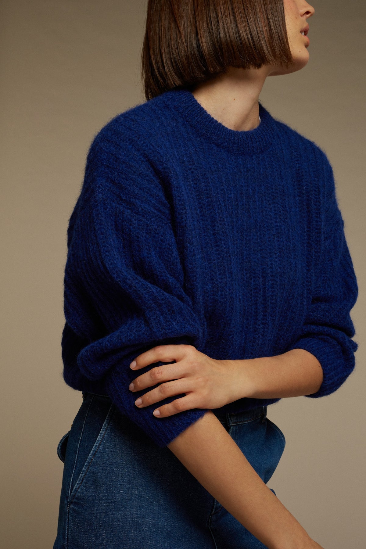 PULL GINETTE MOUTARDE