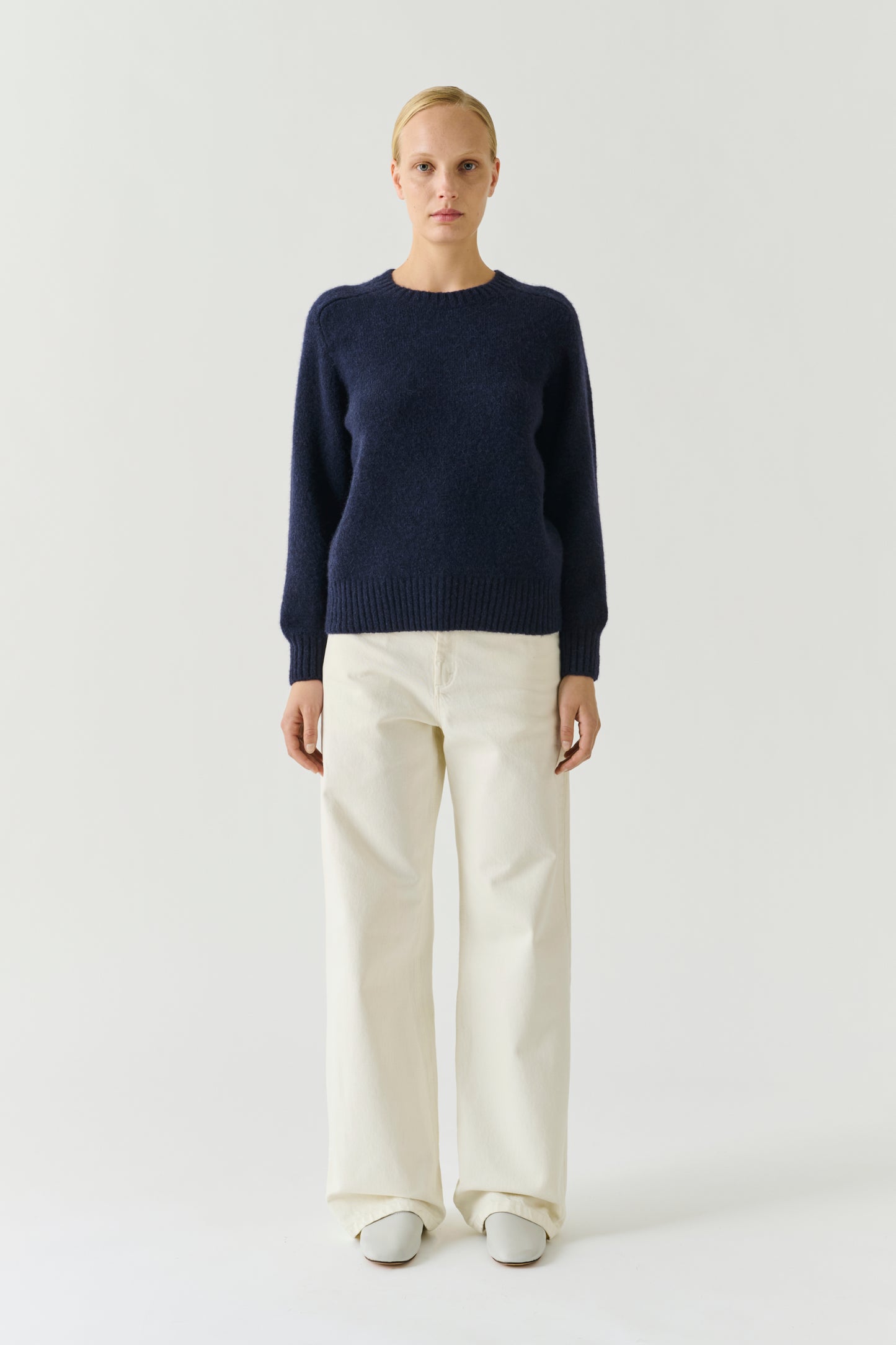 Pull Envie - Navy - Laine - Femme