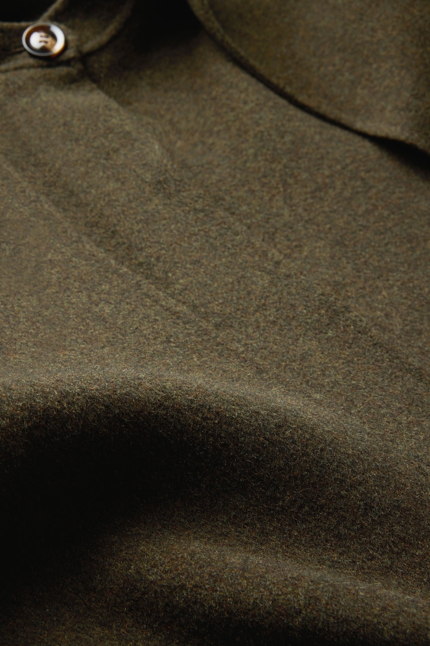Manteau Finn - Kaki Chiné - Laine - Femme