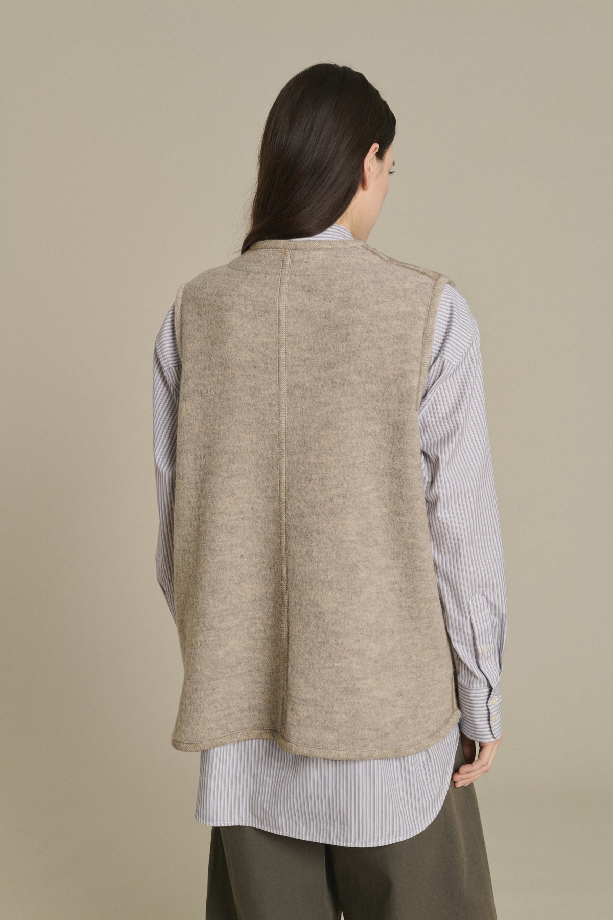 VESTE CHICAGO BEIGE/GRIS vue 4