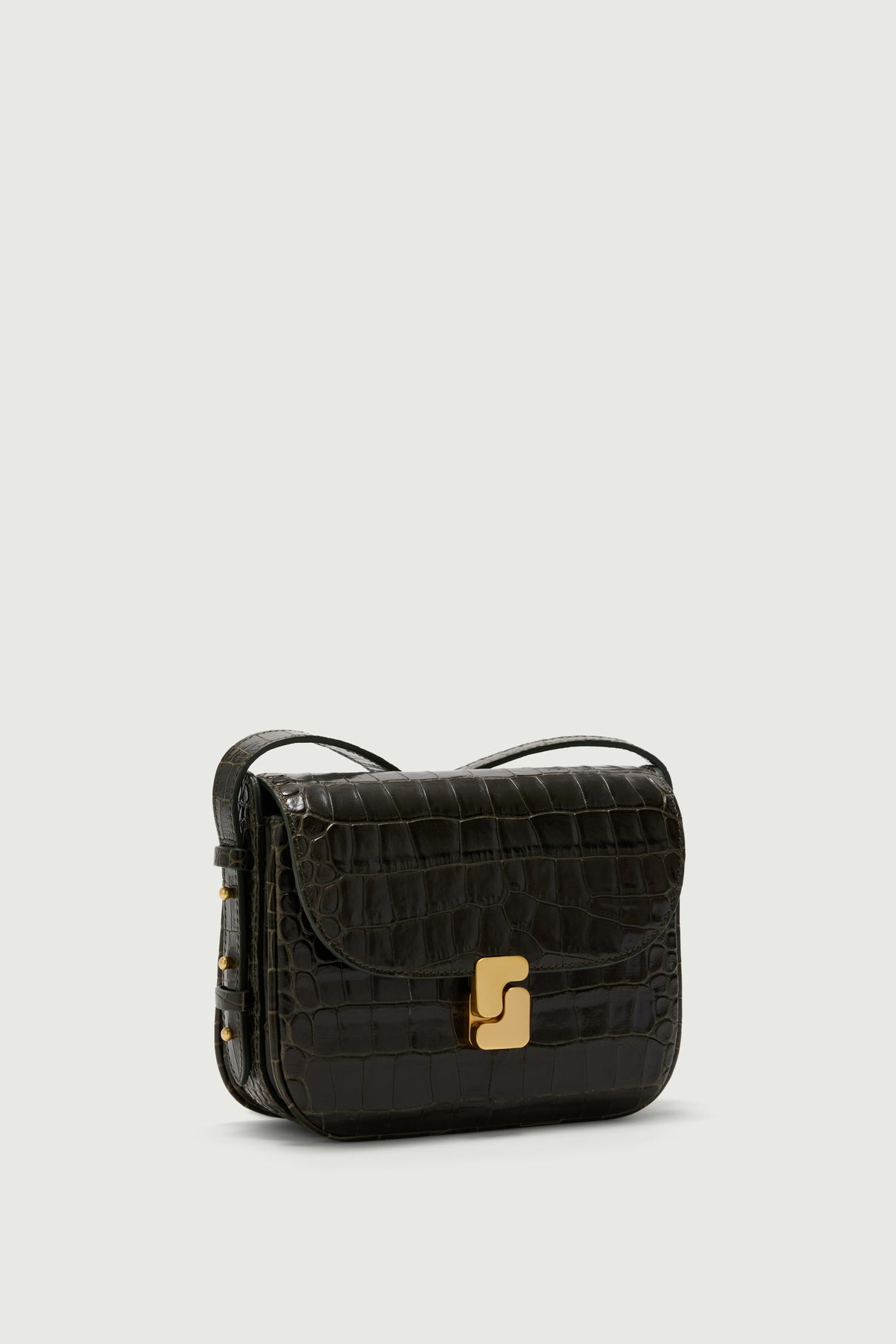Sac Bellissima Mini - Vert Olive - Cuir - Femme vue 2