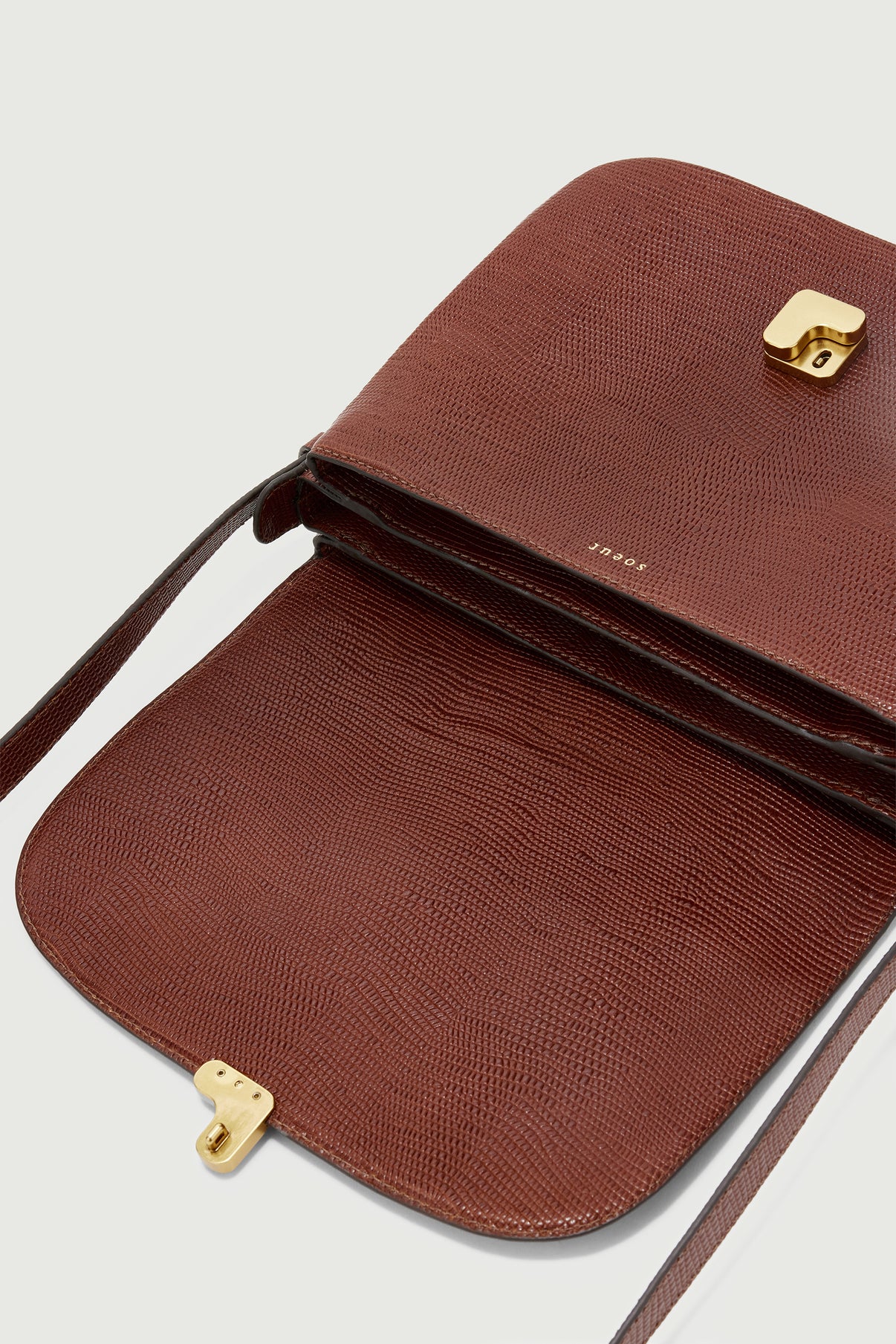 Sac Bellissima Maxi - Cognac - Cuir - Femme vue 4