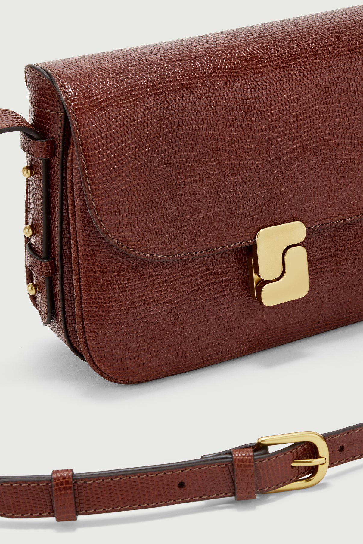 Sac Bellissima Mini - Cognac - Cuir - Femme vue 3