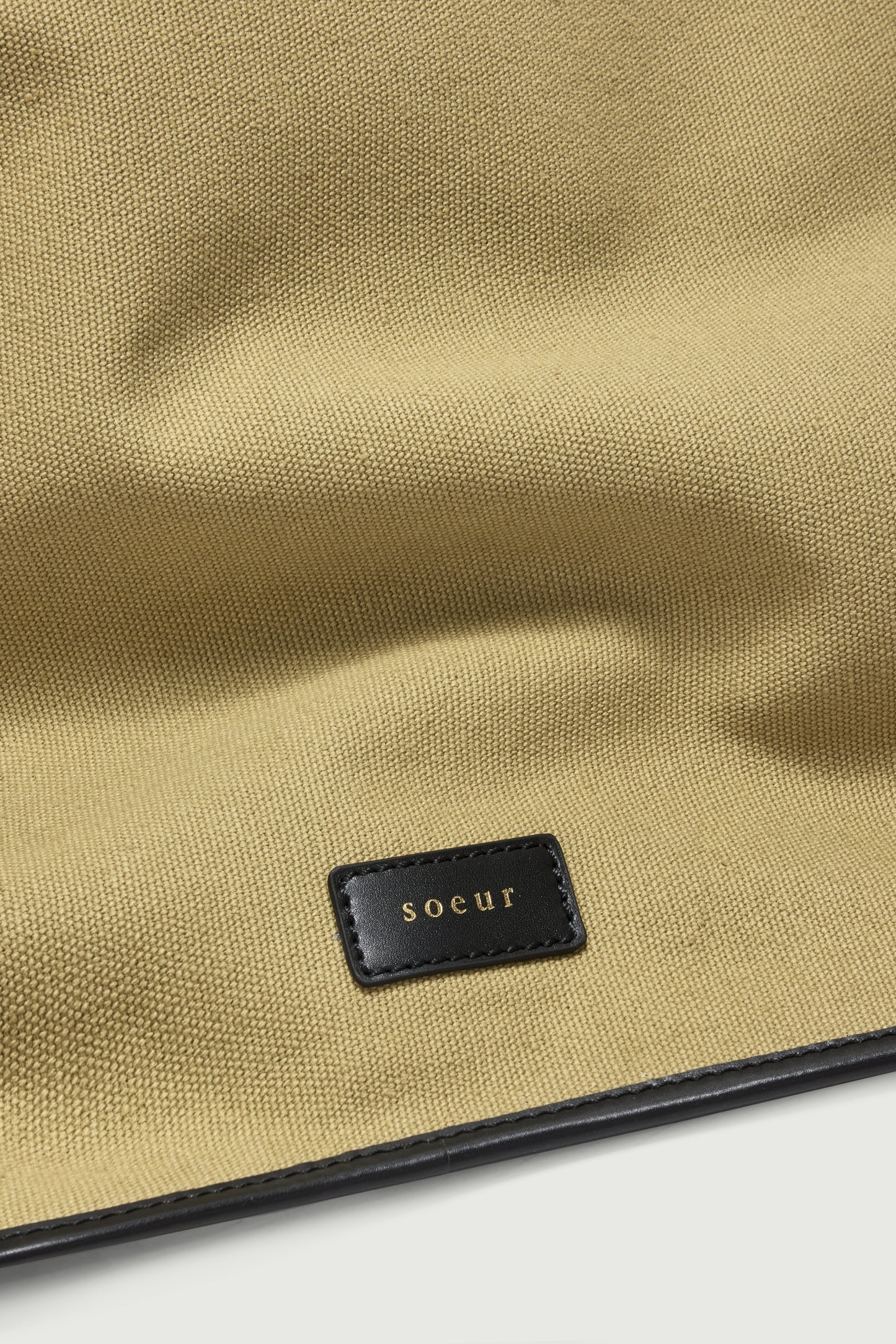 Cabas Darla - Beige/Noir - Coton - Femme