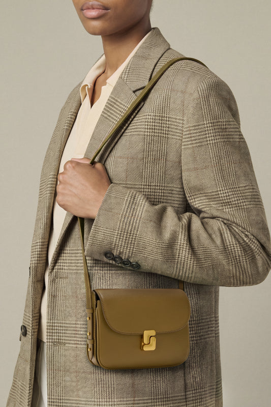 Sac Bellissima Mini - Bronze Cuir Grainé - Soeur