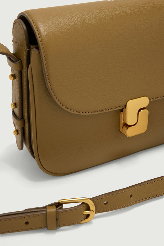 Sac Bellissima Mini - Bronze - Cuir - Femme