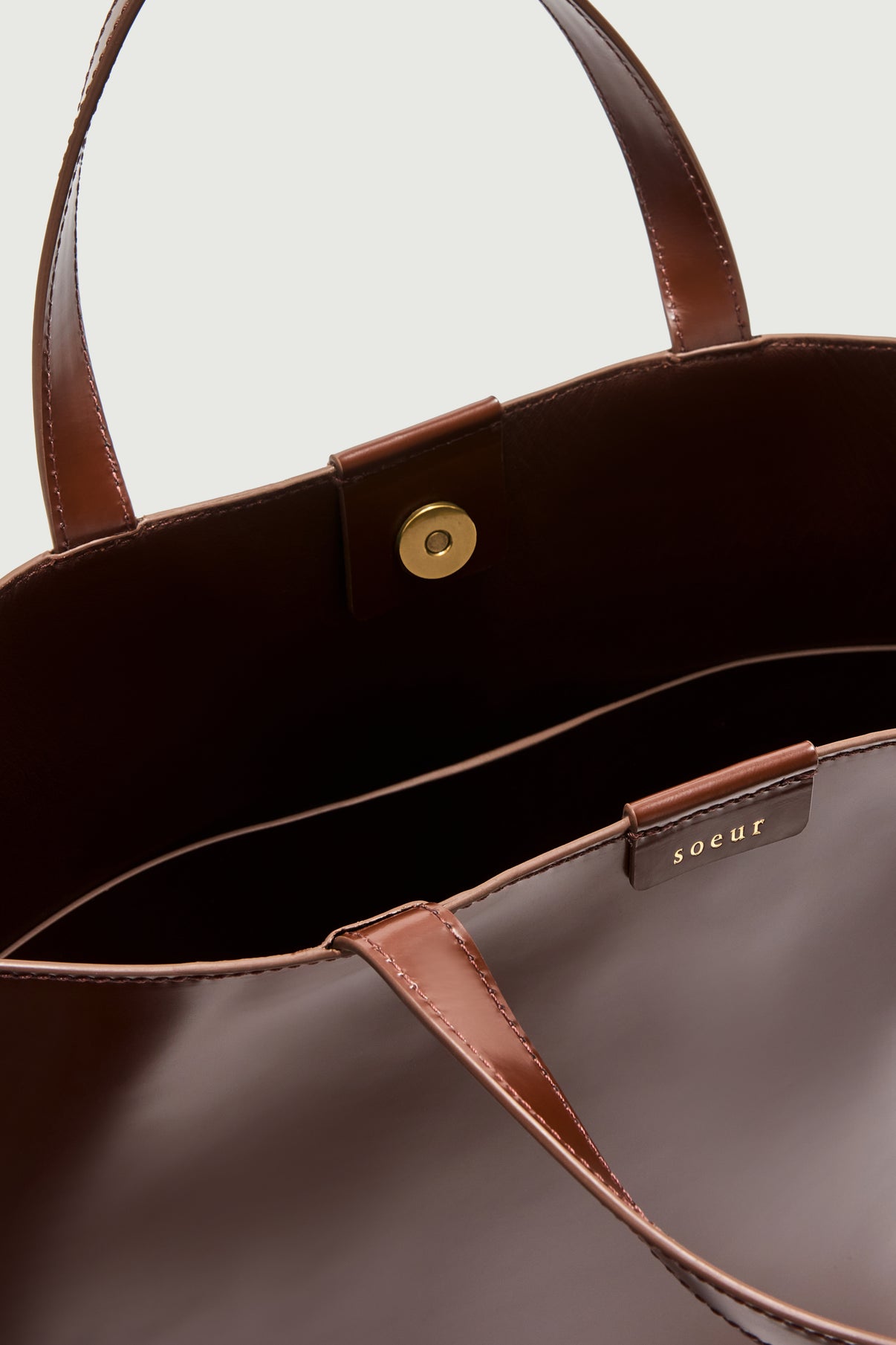Sac Wilo - Cognac - Cuir - Femme vue 6
