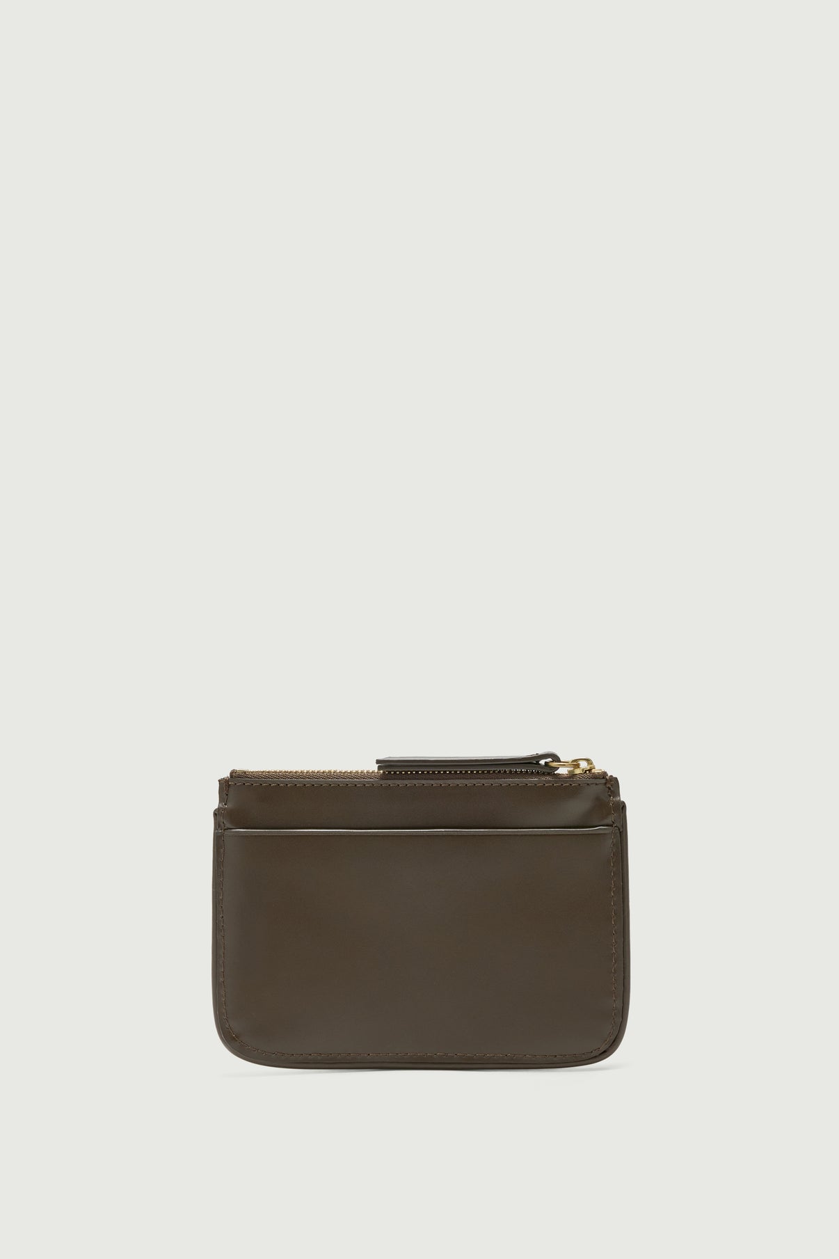 Porte-Cartes Arsene - Kaki - Cuir - Femme vue 2