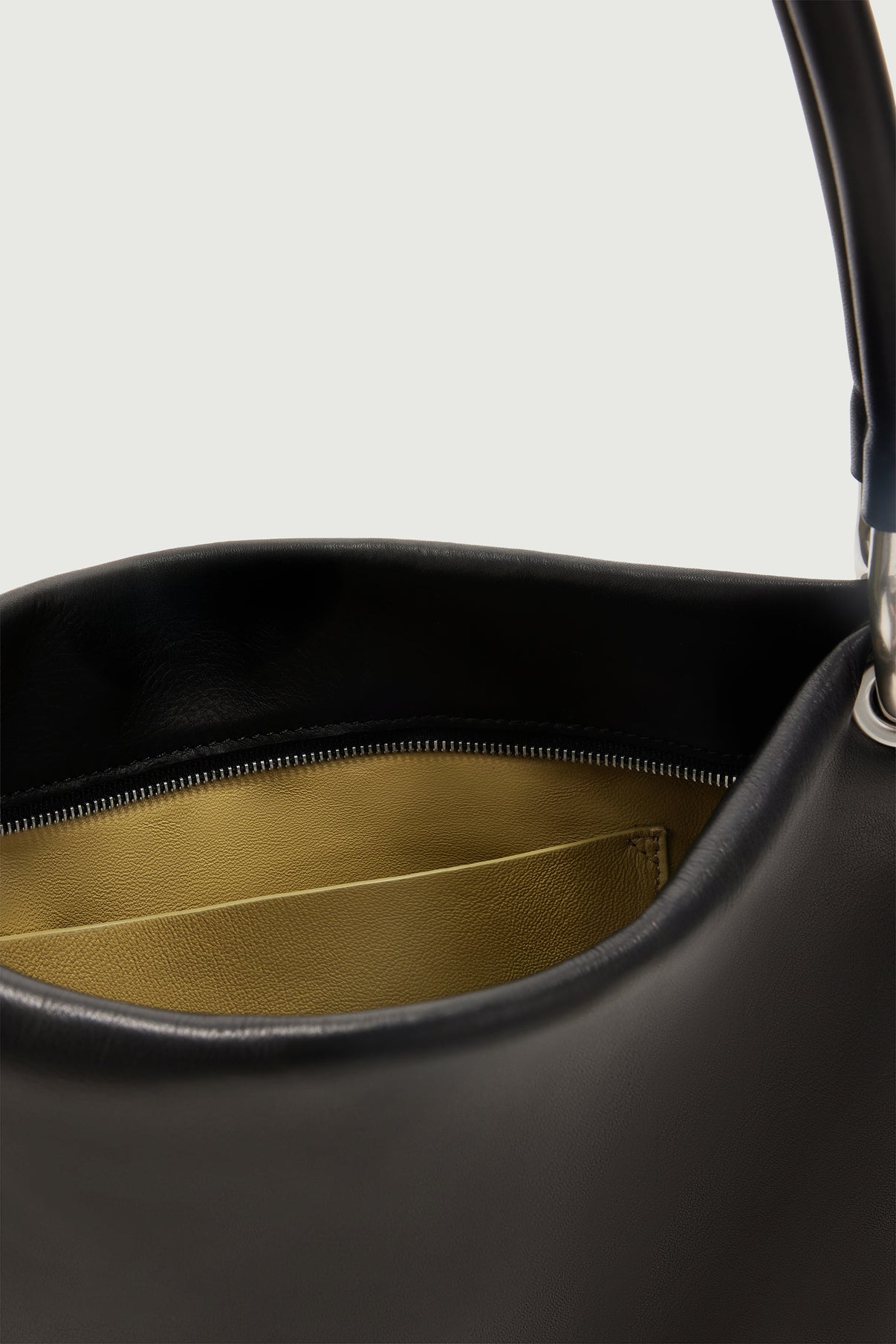 Cabas Gia Mini - Noir - Cuir - Femme vue 3