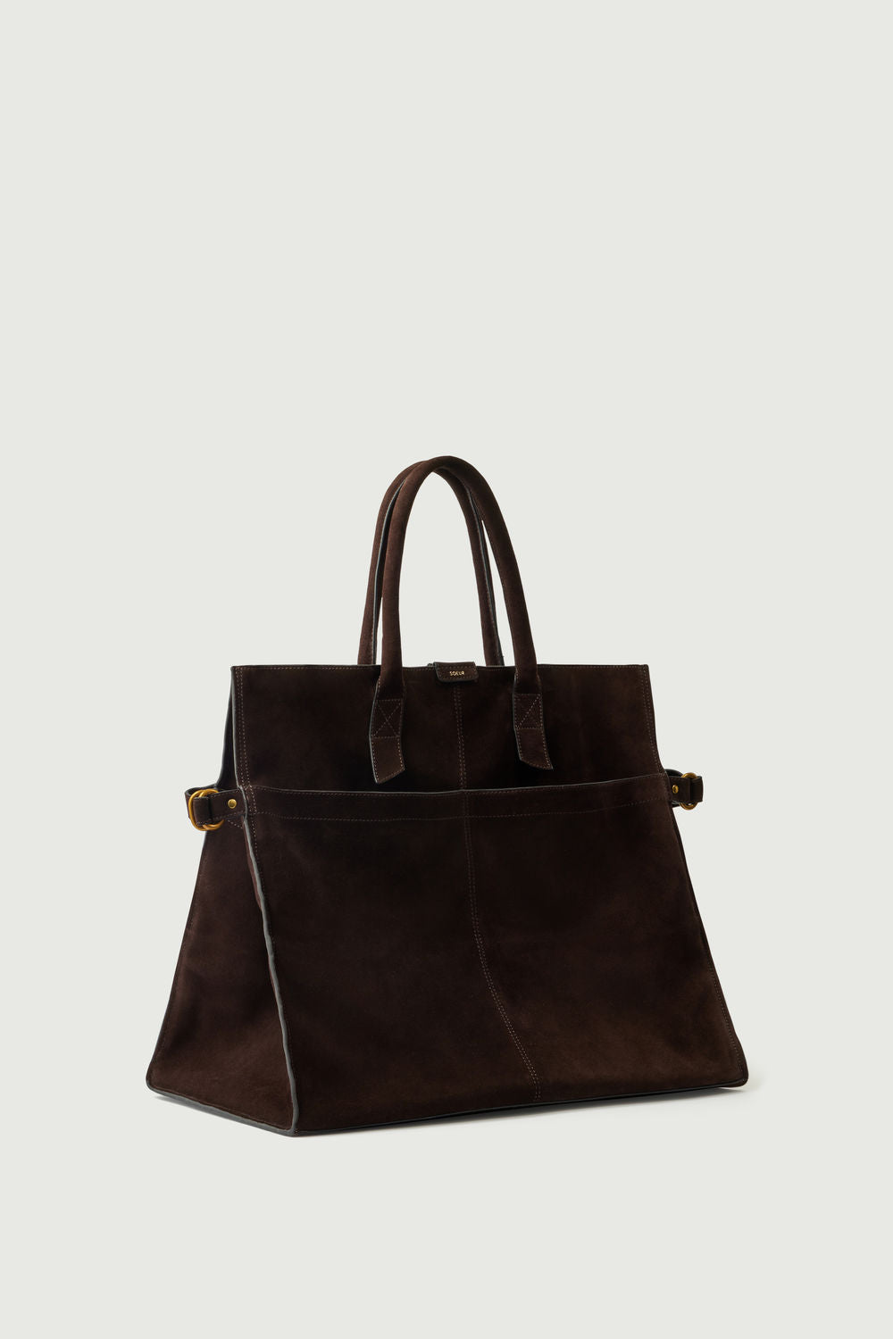 Cabas Blaine - Marron Foncé - Cuir - Femme vue 4