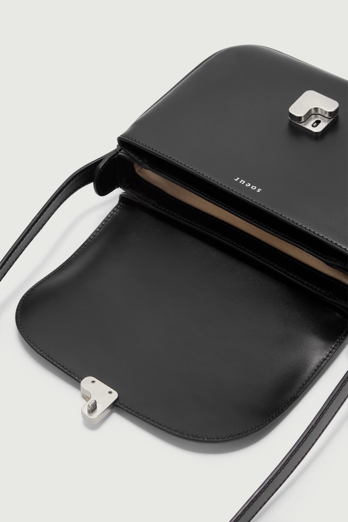 Sac Bellissima Mini - Noir - Cuir - Femme