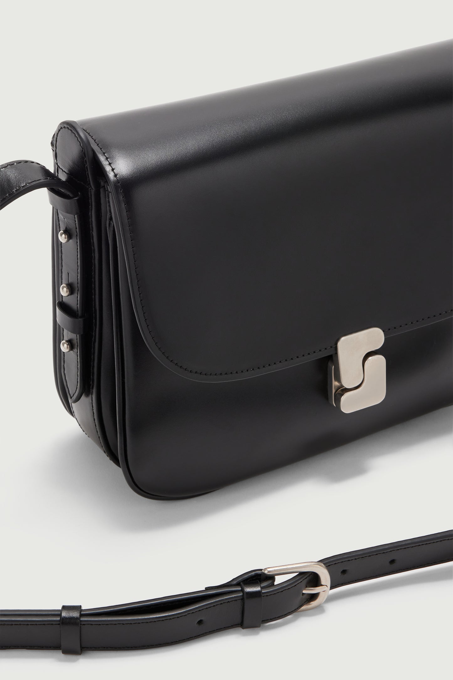 Sac Bellissima Maxi - Noir - Cuir - Femme