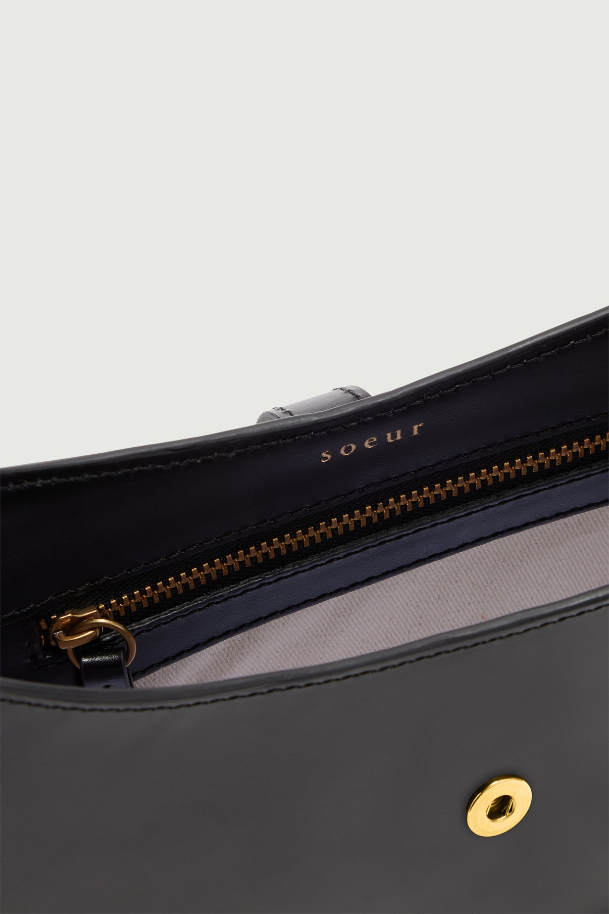 Sac Bonnie - Noir - Cuir - Femme vue 4