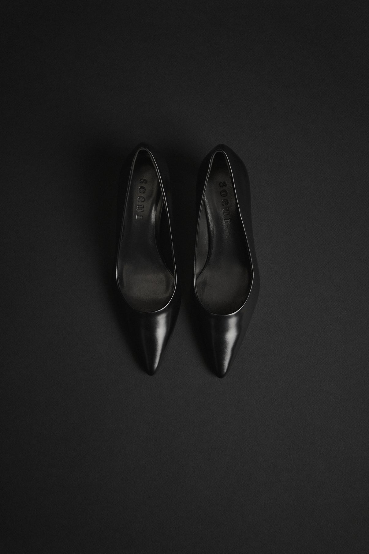 Escarpins Maggie - Noir - Cuir - Femme vue 6