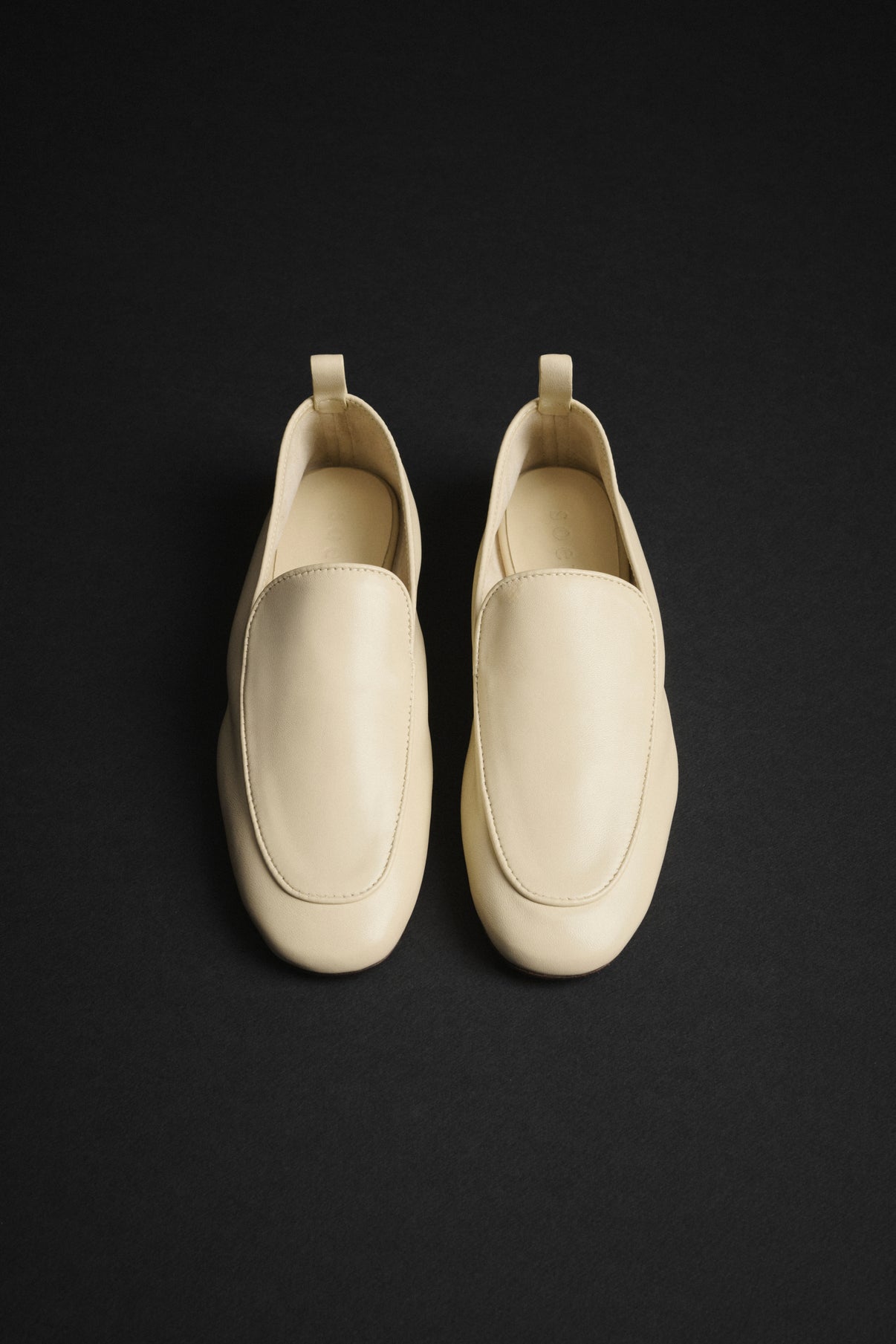 Mocassins Nine - Ivoire - Cuir - Femme vue 7