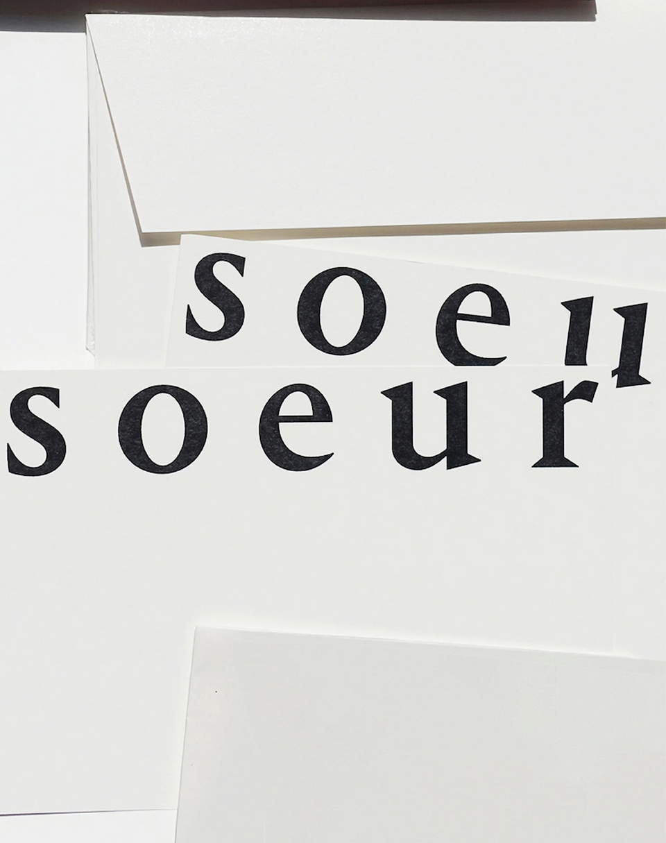 Carte de fidélité Soeur